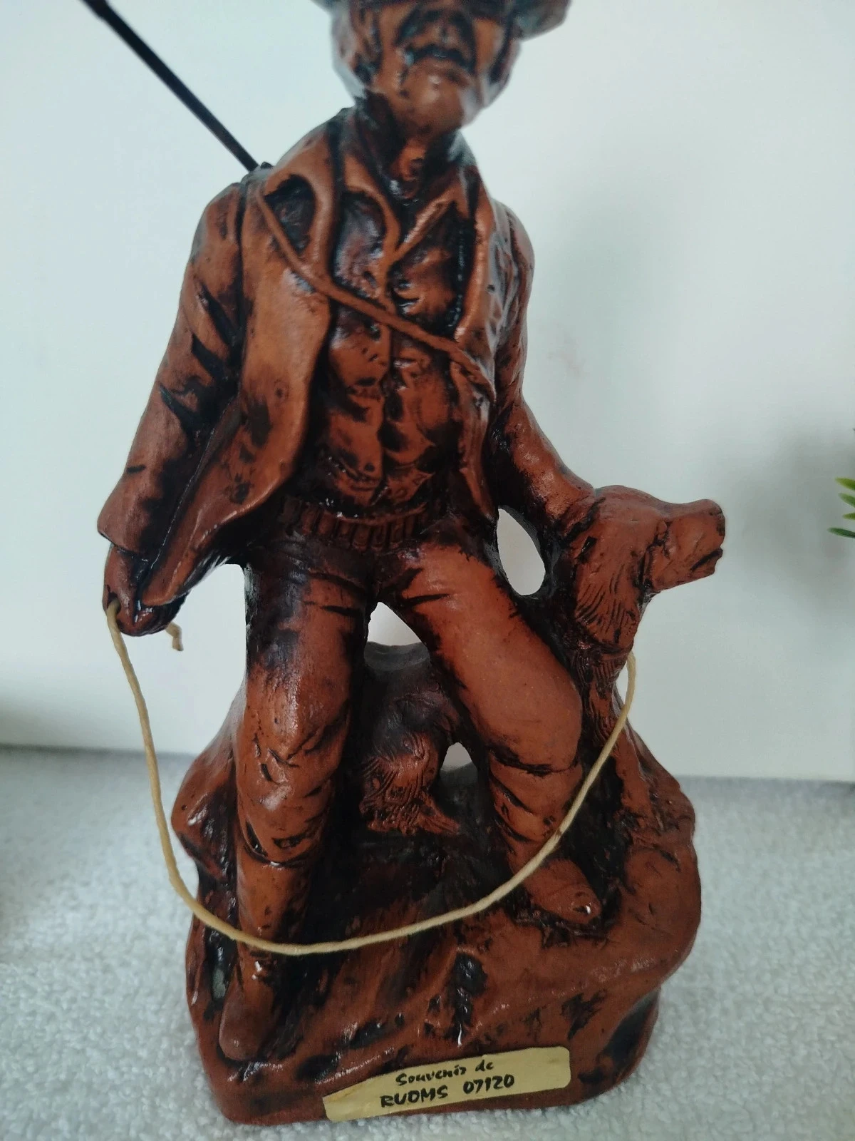 Estatueta Francis Lascour Caçador e seu cão – photo 3